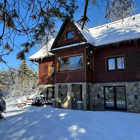 Chalet Gorczanska - Dom Z Balia W Cenie Na Wylacznosc Lubomierz (Lesser Poland)