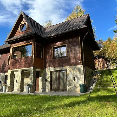 Chalet Gorczanska - Dom Z Balia W Cenie Na Wylacznosc Lubomierz (Lesser Poland)